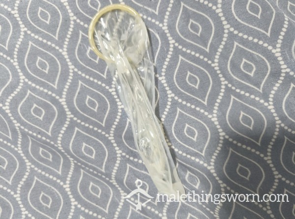 Loaded Condom 💦 Used By Me Only Or Couple