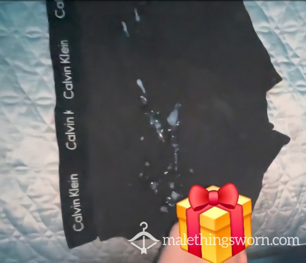 LOADED C*m Calvin Klein Boxers 💦