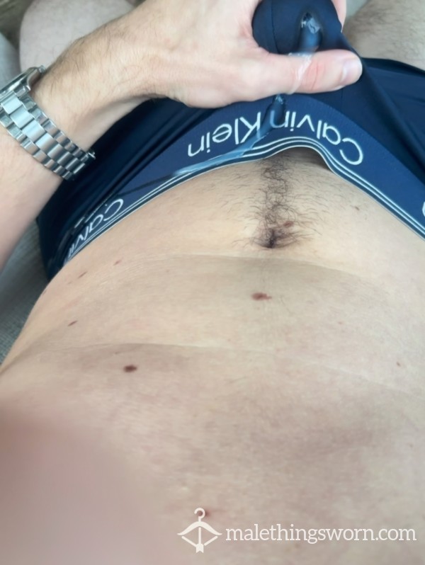 Loading Those Blue Calvins 💦