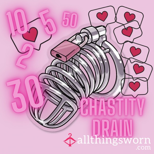 Lock Up Drain Game 😝😈🔐 How Long Will Your C*ck Be Mine? 😈
