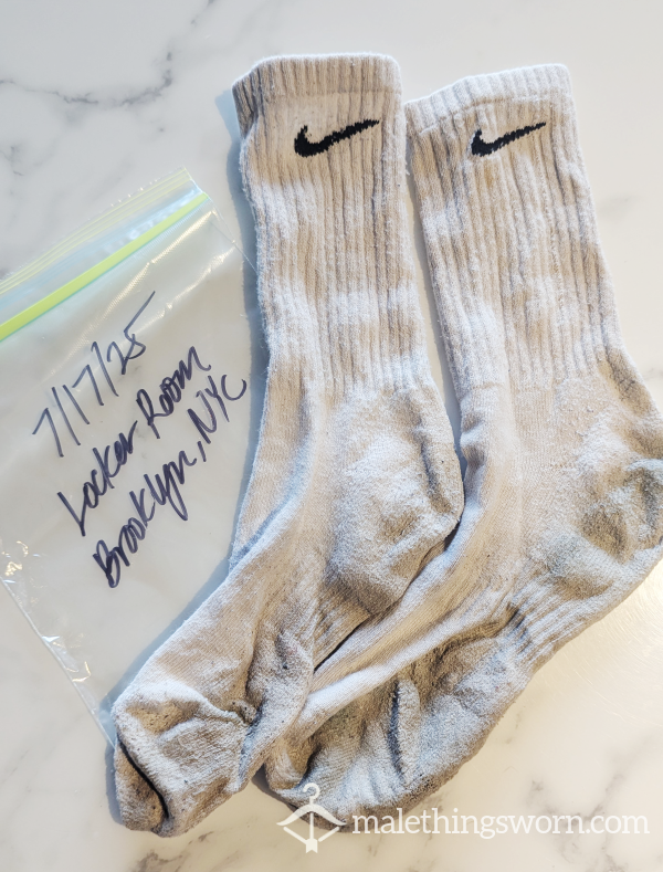 Locker Room Find – White Nike Crew Socks – 7/17/25