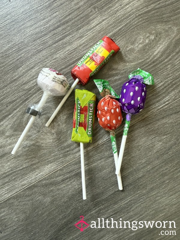 Lollipops & Chews- Cover & Customise With Anything For Free! 💦🍋🍑🦶🏻🧦🤤💋🍭