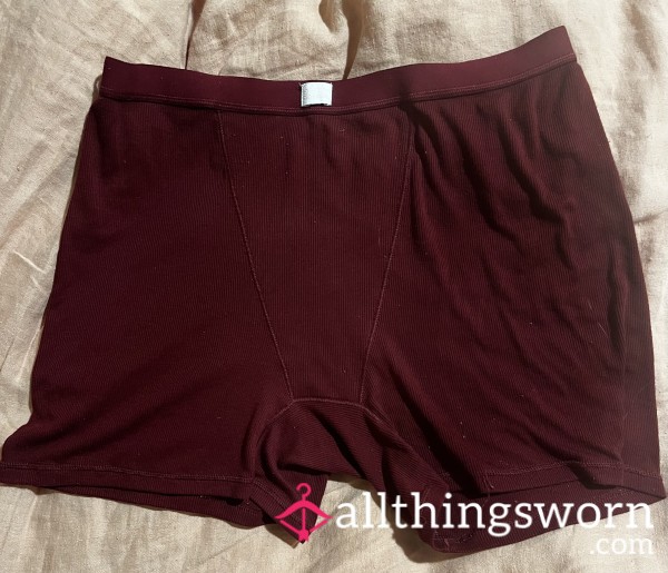 London’s Red Boxers - 24hr Wear MINIMUM, More Days Available!