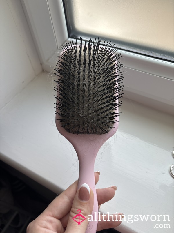 Long Blonde Hair Hair Brush