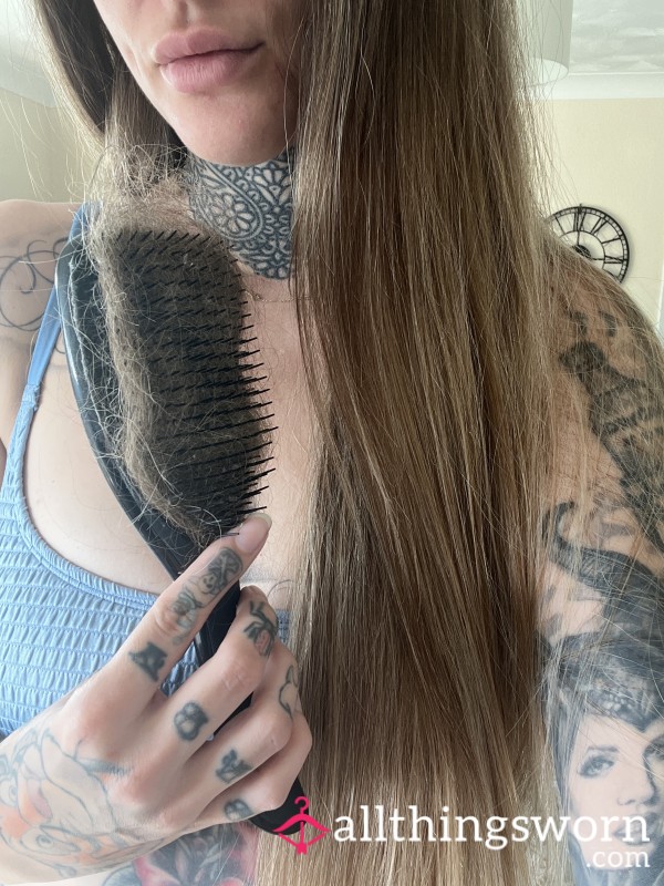 Long Blonde Hair Straight From My Hairbrush
