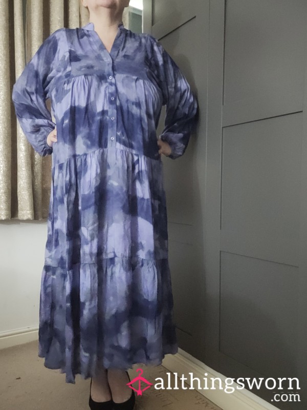 Long Blue Dress