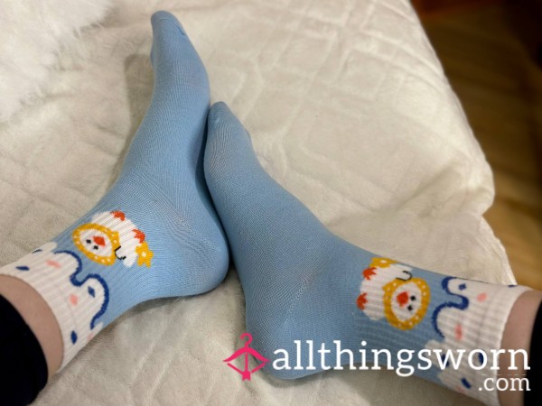 💙Long Blue Socks💙
