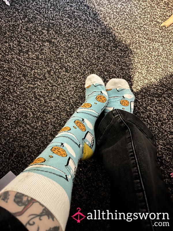 Long Cookies N Milk Socks 🥛