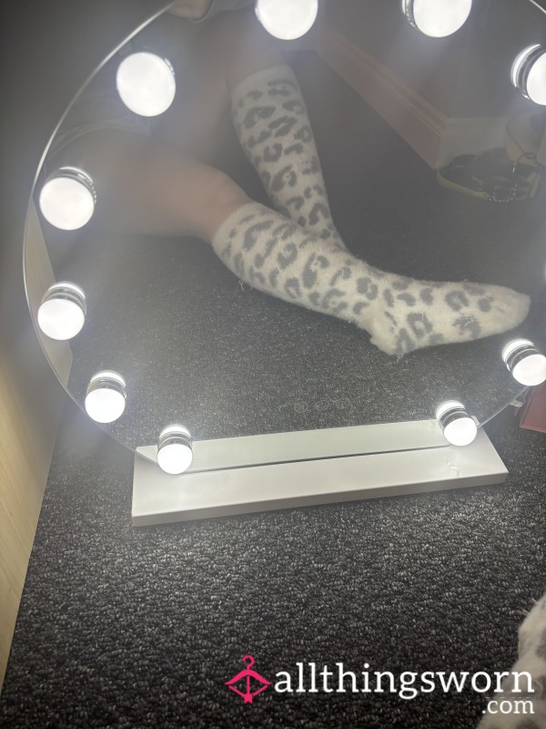 Long Fluffy Riding Socks 🐎