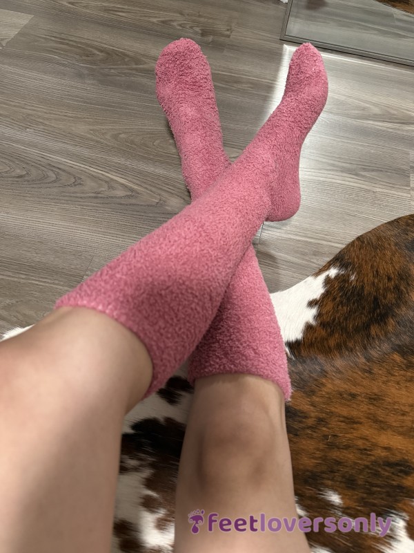 Long Fuzzy Socks