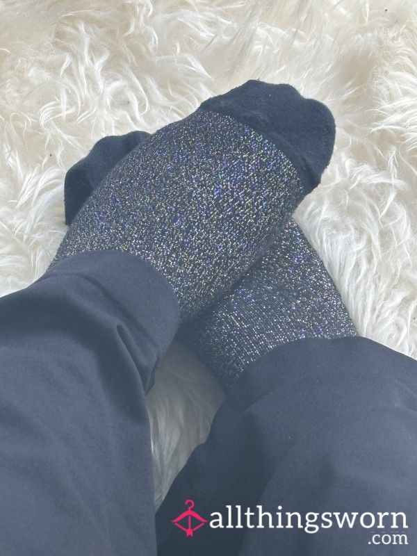 Long Glittery Socks