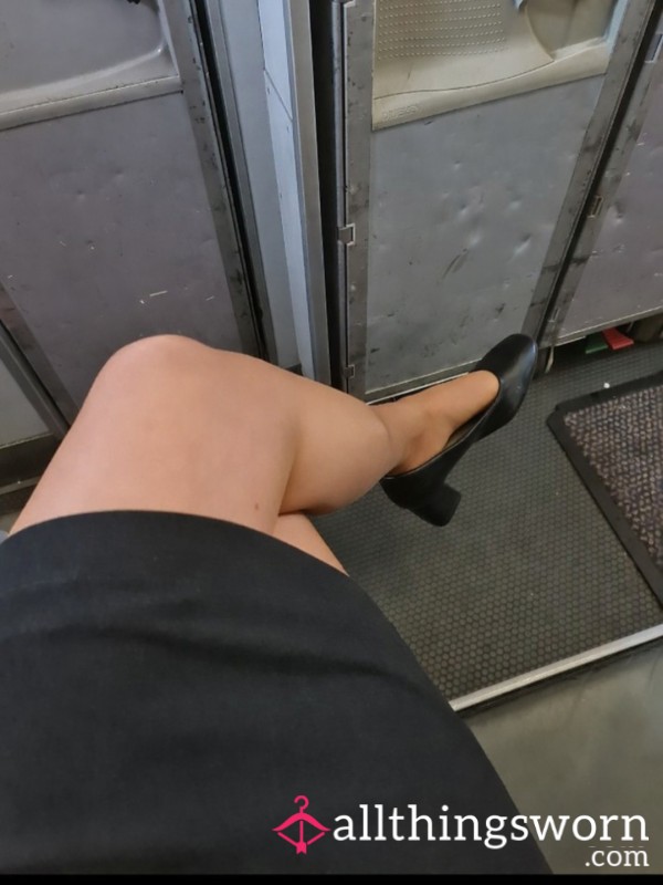 Cabin Crew Shoes Well Traveled, Worn In And Full Of Stories From The Skies 😉✈️ Perfect For Someone Who Loves A Bit Of Adventure!