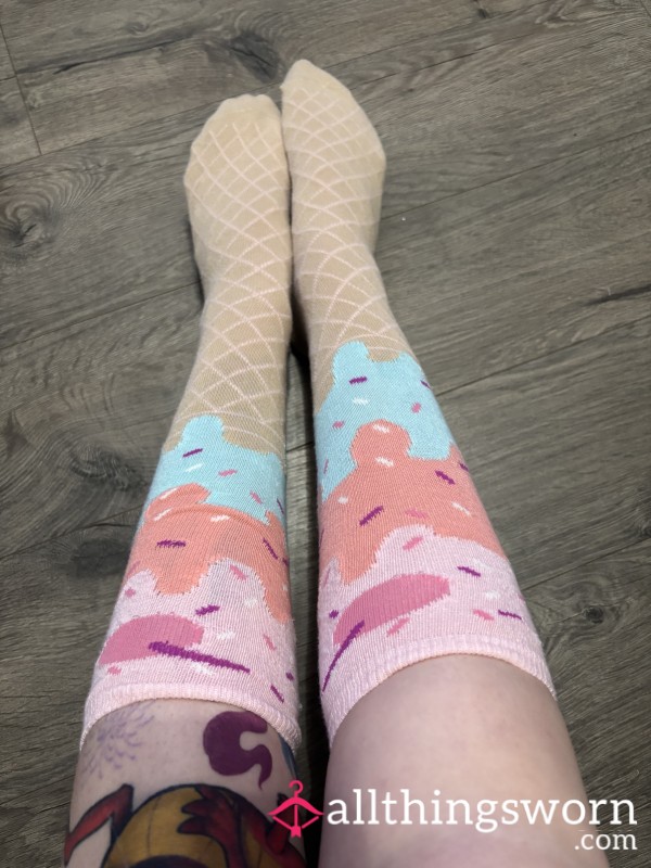 Long Ice-Cream Socks