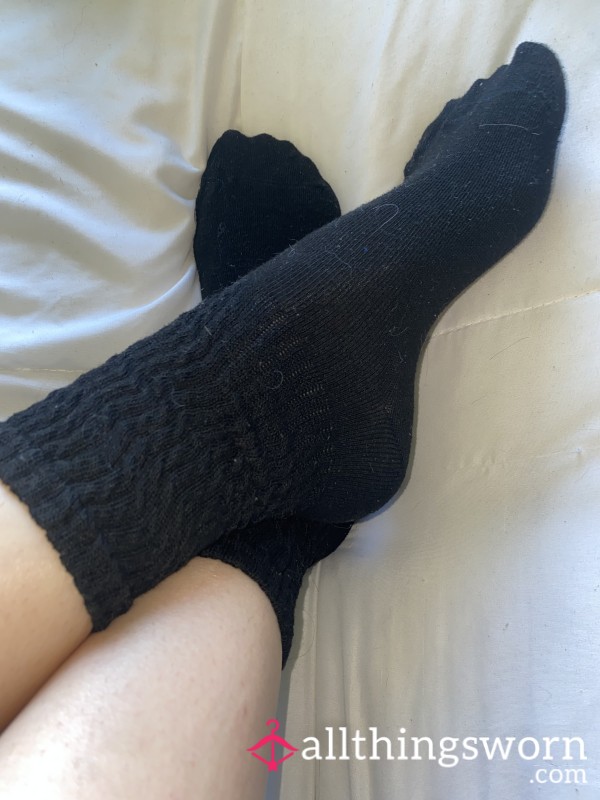 Long-ish Black Socks 🖤