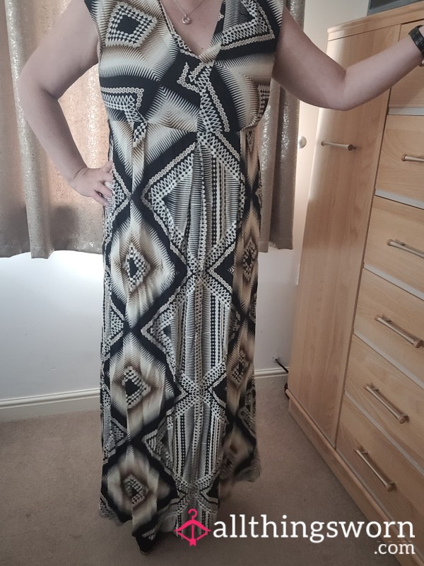 Long Pattern Dress