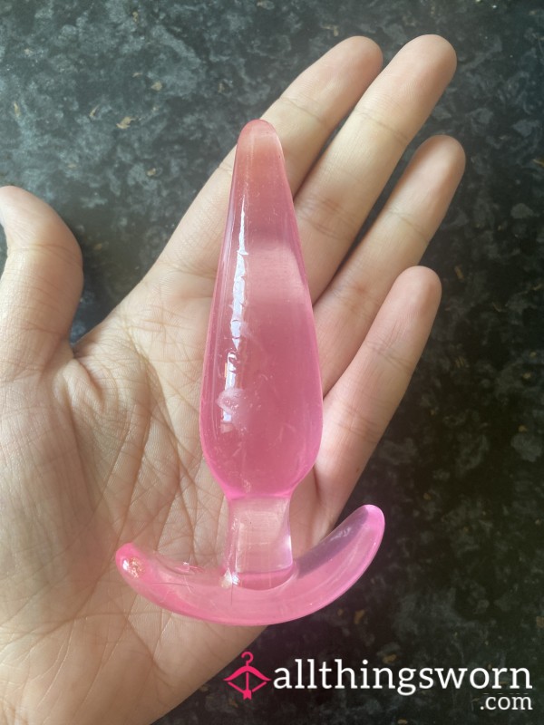 Long Pink Bu*t Plug