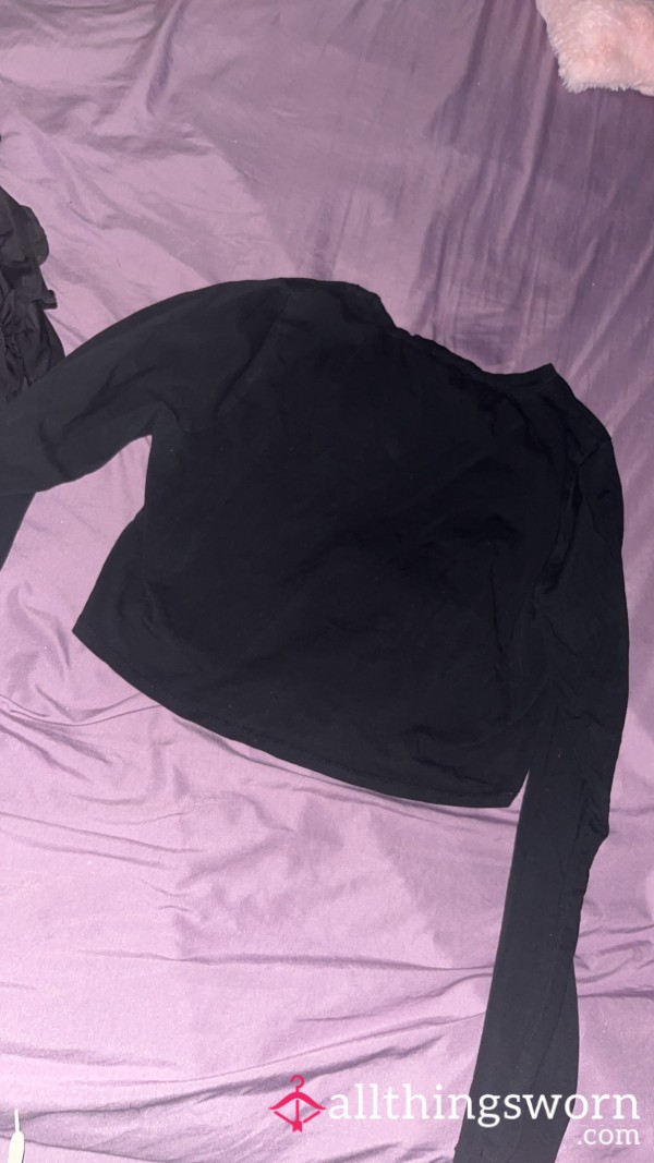Long Sleeve Crop Top