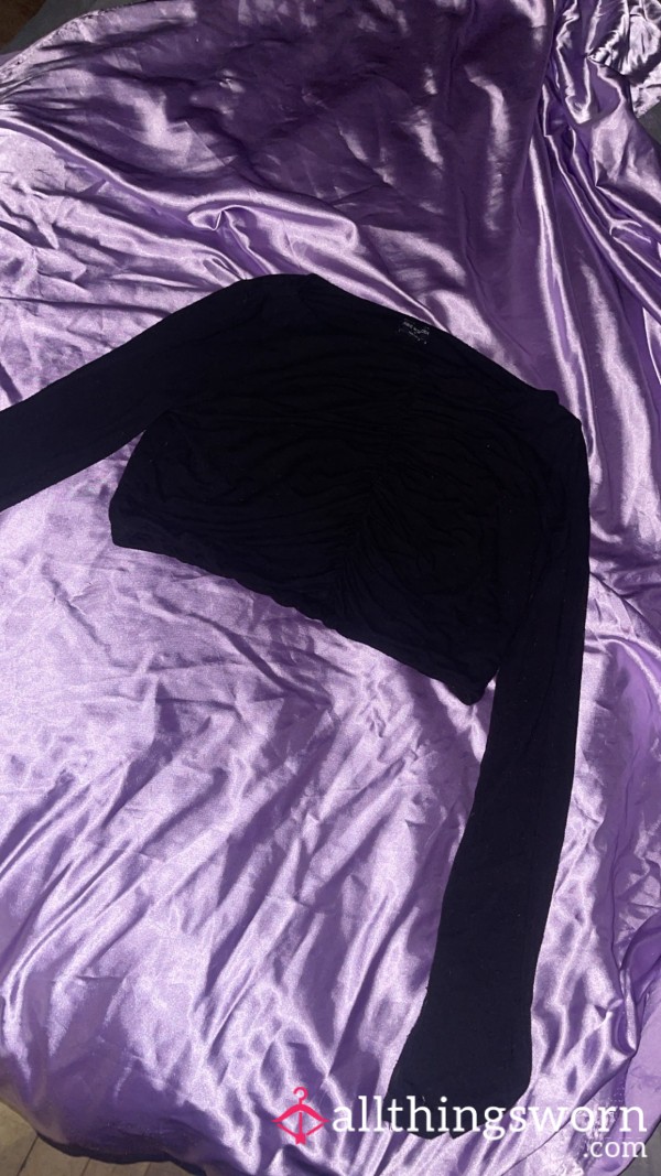 Long Sleeve Crop Top