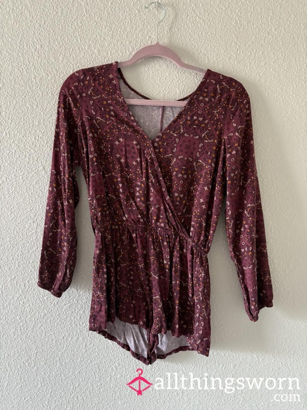 Long Sleeve Romper