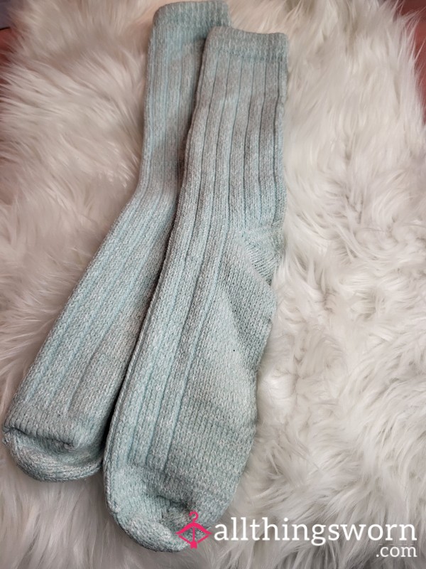 Long Soft Blue Socks 💙 - 1 Save