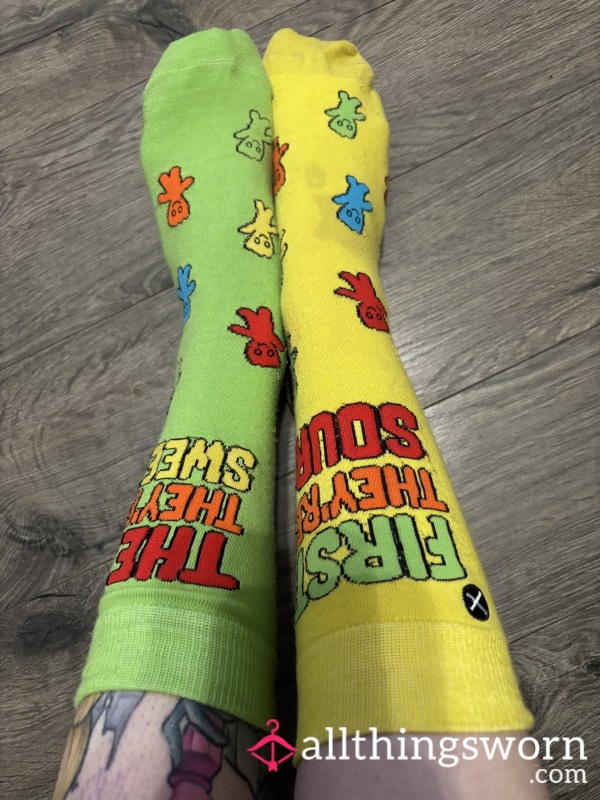 Long Sour Patch Socks