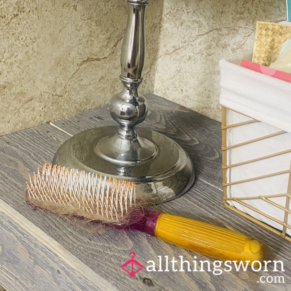 Long Strawberry Blonde Hair From Brush Hair