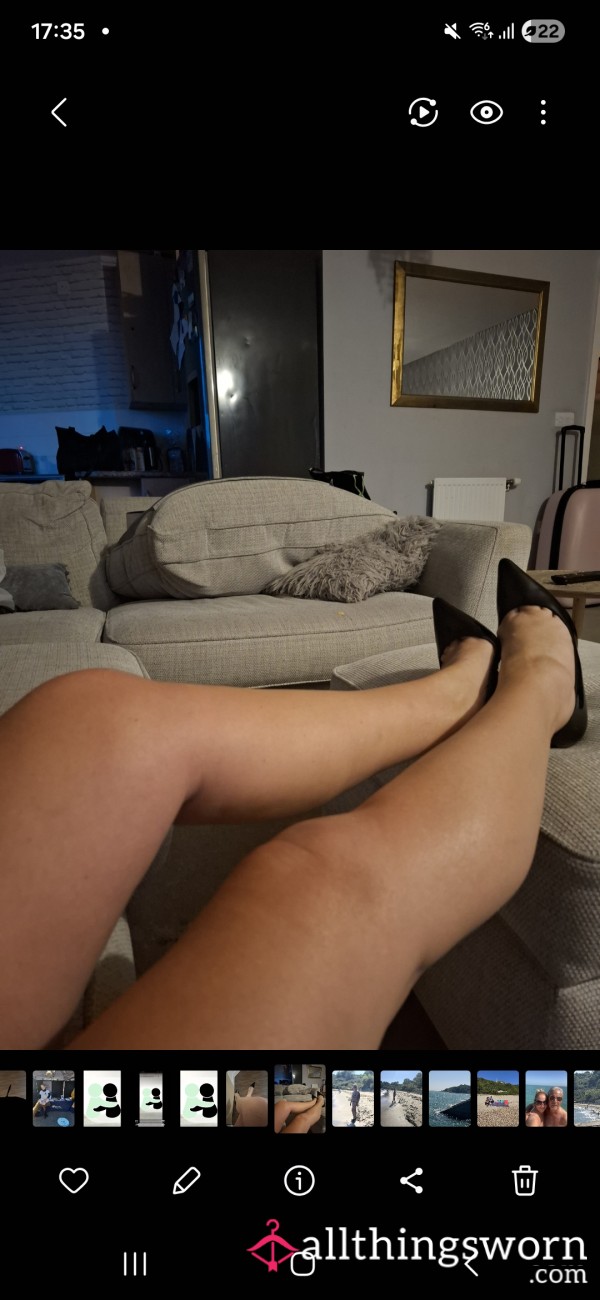 Long Summer Legs In My Favourite Heels. Smooth, Confident And Feeling A Little Cheeky Today. If You Enjoy Elegant Legs And Heels, You Might Like These. Message Me If You'd Like A Little Extra