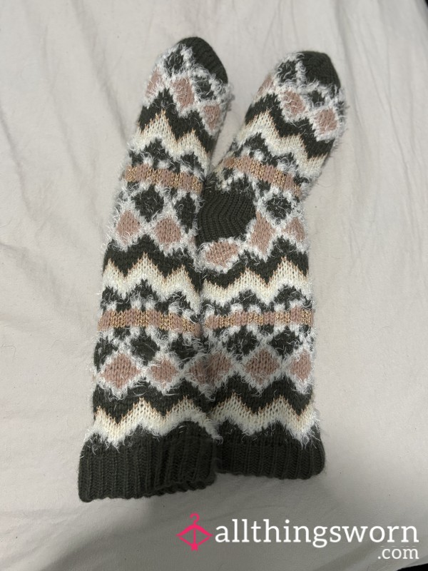 💙Long Thick Bed Socks
