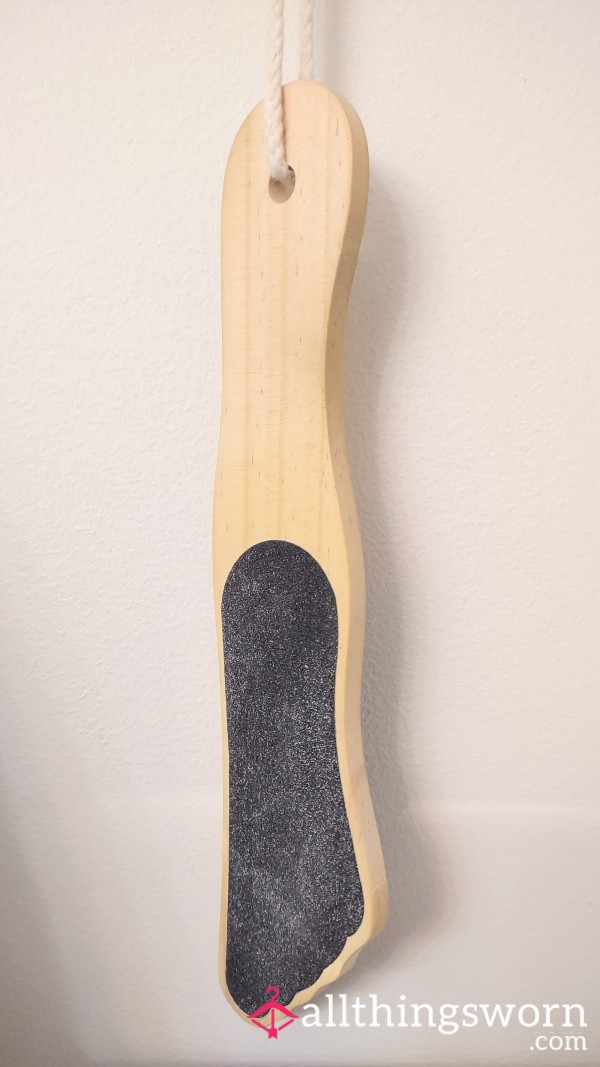 Long Used Foot Scrubber For Pedicures