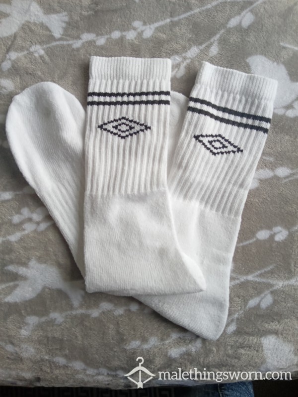 Long White Socks. Customisable 😈