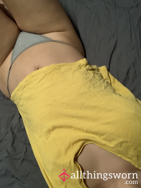 💛 Loose Yellow Sleep Shirt - Size S💛