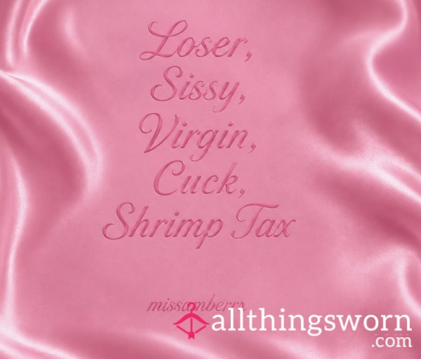 Loser/Shrimp Tax 🍤😒