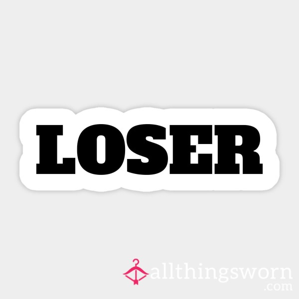 Loser Tax. You Pathetic Thing