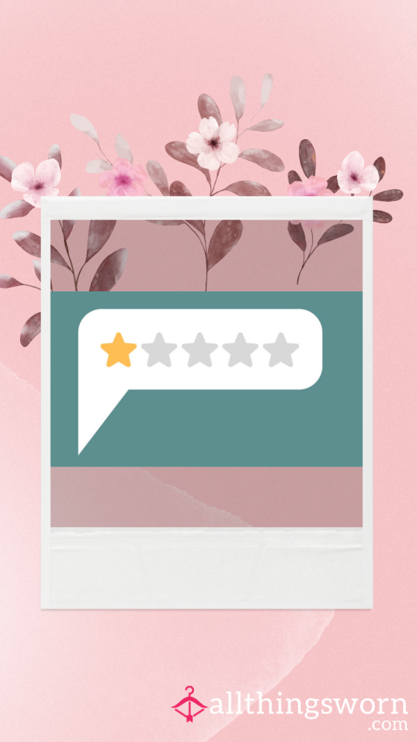 Losers Like You Deserve A 1⭐️ Review!