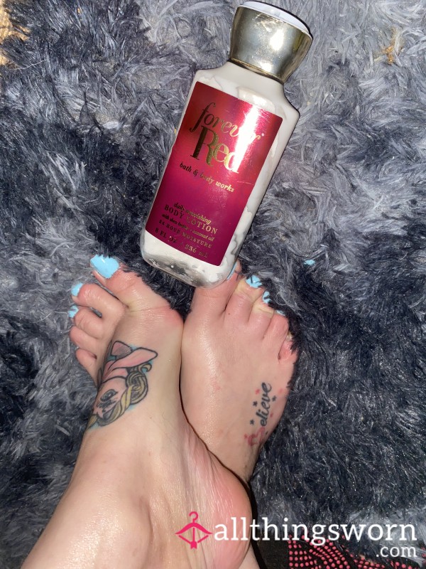 Lotion Time: Treating My Toes & Soles