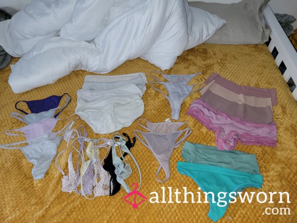 Lots Of Panties Available For Wear.