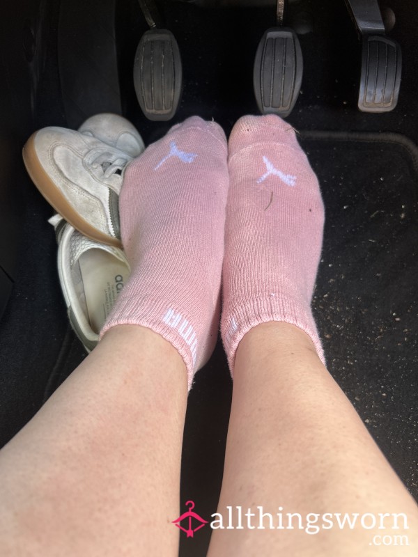 Lots Of Walking And Diving In My Little Pink Socks