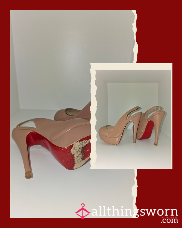 Louboutin Red Soles: For Sale Or Ready To Create Some Hot Foot Content ❤️