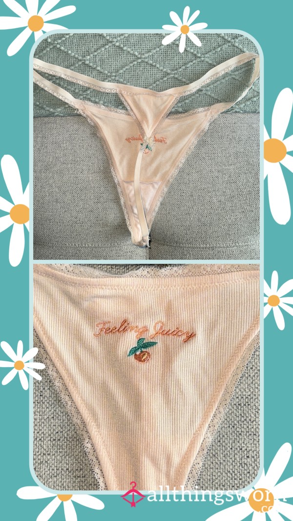 Lounge Underwear - Feeling Juicy Thong 🍑