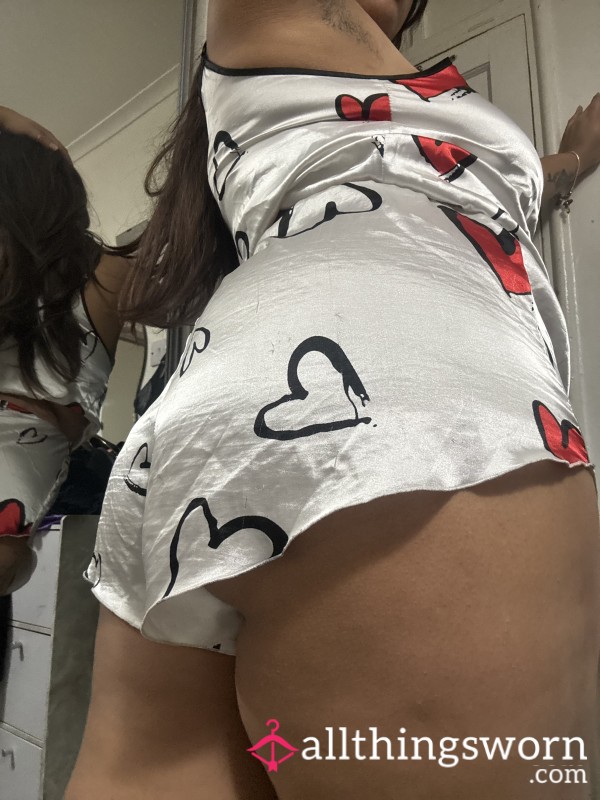 💕💕Love Heart Satin Nightwear Set💕💕