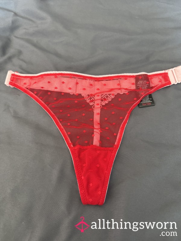Love Honey Mesh Thong