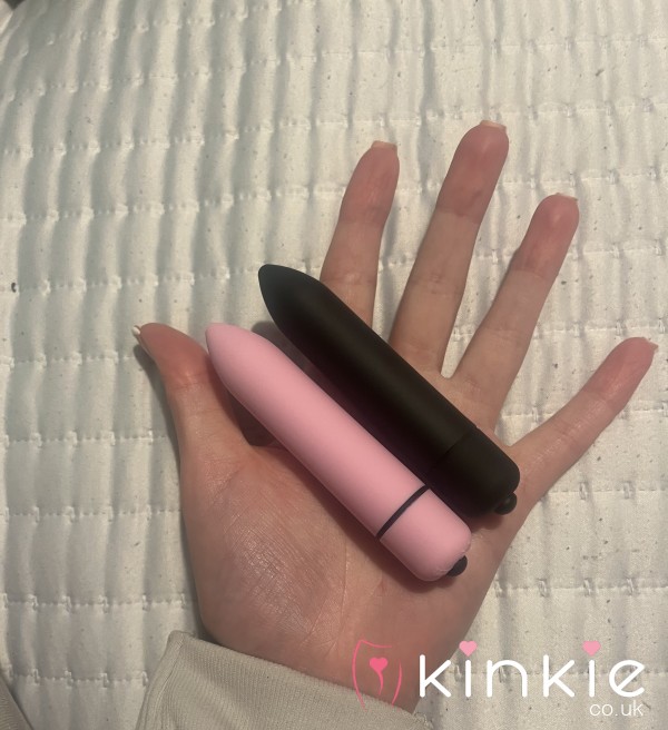 Loved Bullet Vibrators&video 🖤💗