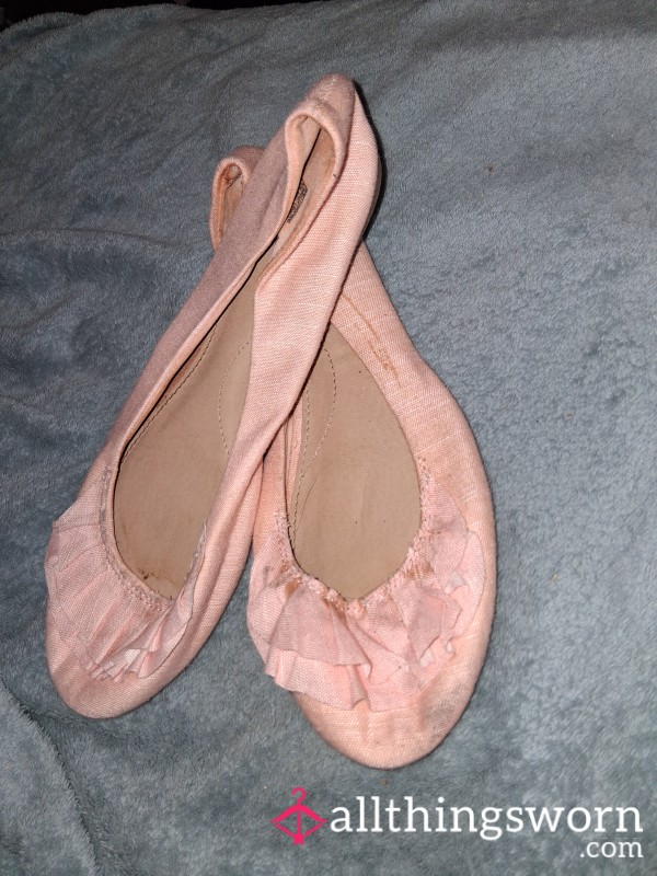 Loved Pink Flats