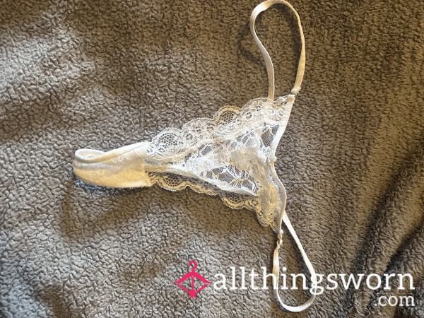 Lovely S**y Thong Worn For A Full Day. X