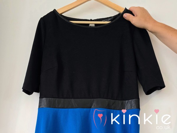 Lovely Sissy Blue And Black Dress...perfect For Accessorising My Princesses 👸