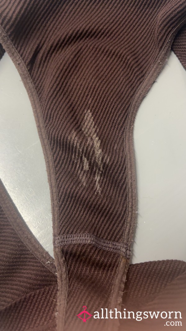 Lovely Smelly Dischargey Thong 😋👃🏻💦💦💦