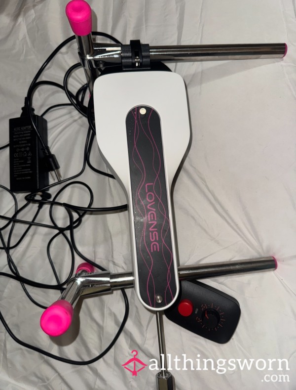 Lovense S** Machine 🍆💦😈