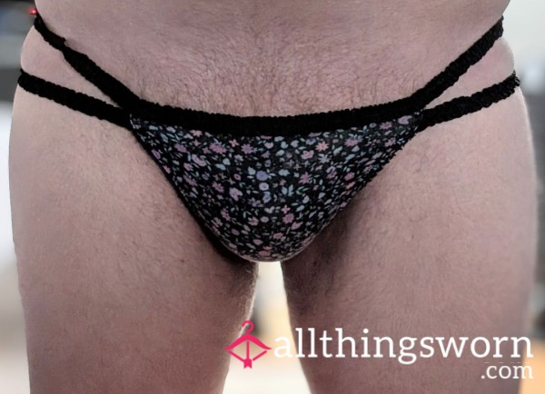 Low Cut Strappy Thong