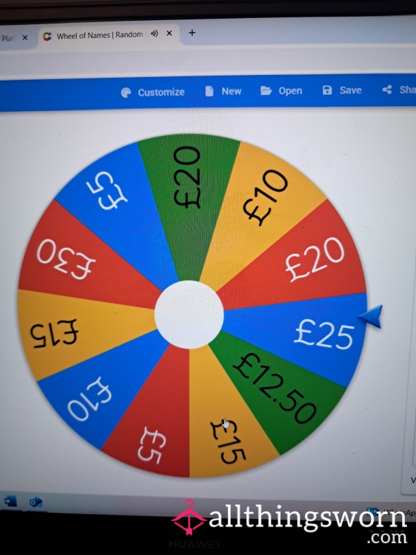Low Money Wheel Spin