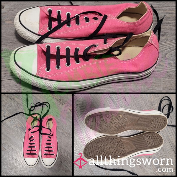 Low Top Pink Canva** Converse